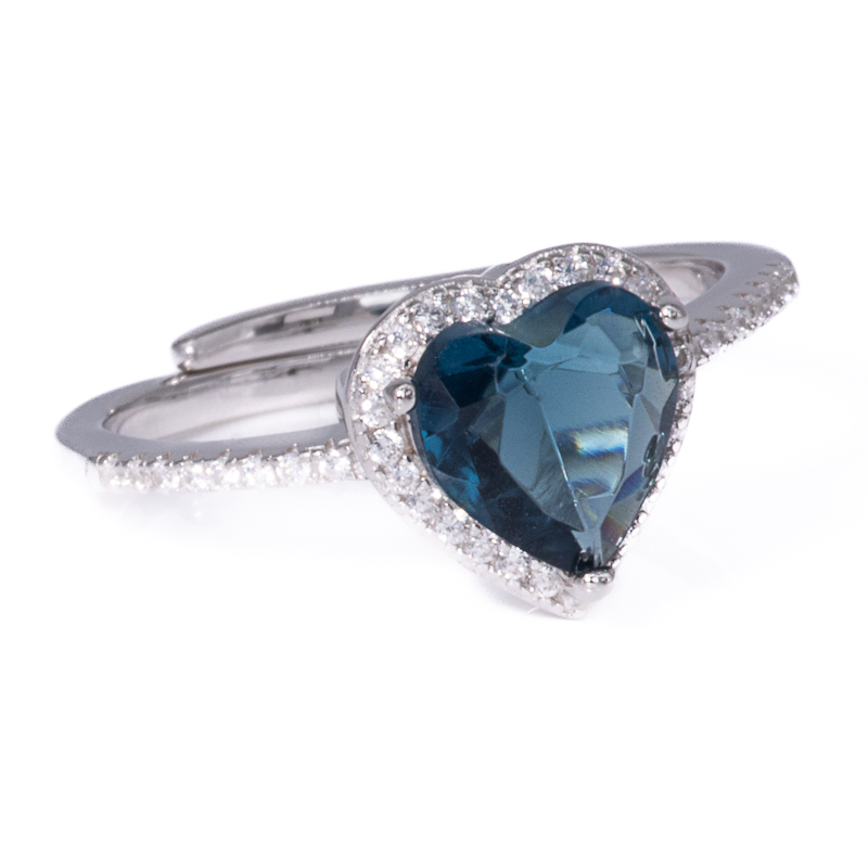 Cuore Sapphire Ring 925