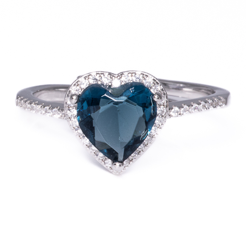 Cuore Sapphire Ring 925