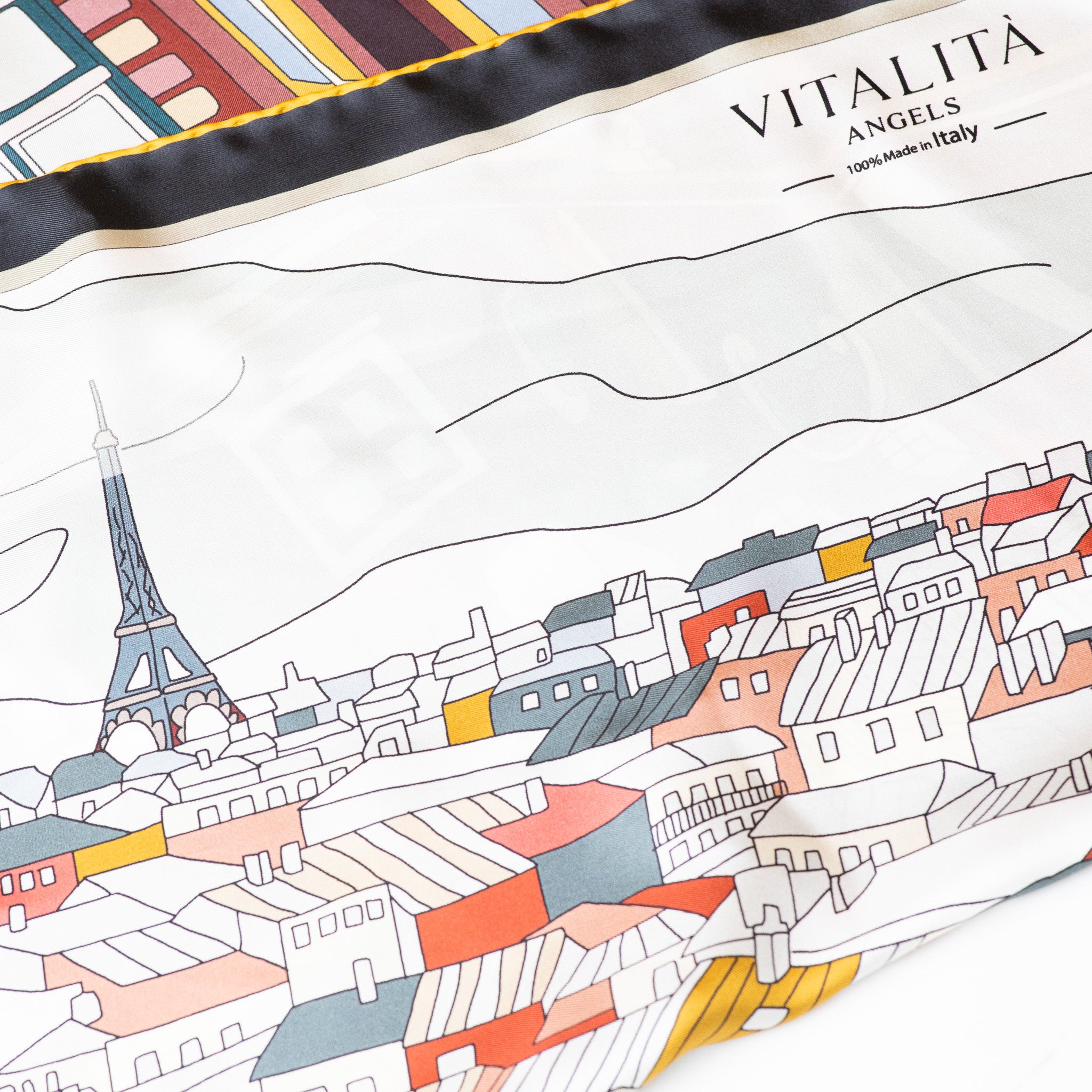 Parigi Brown City Scarf