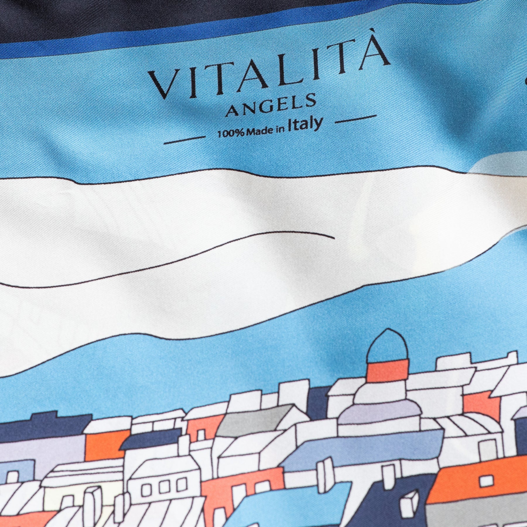 Parigi Blue City Scarf