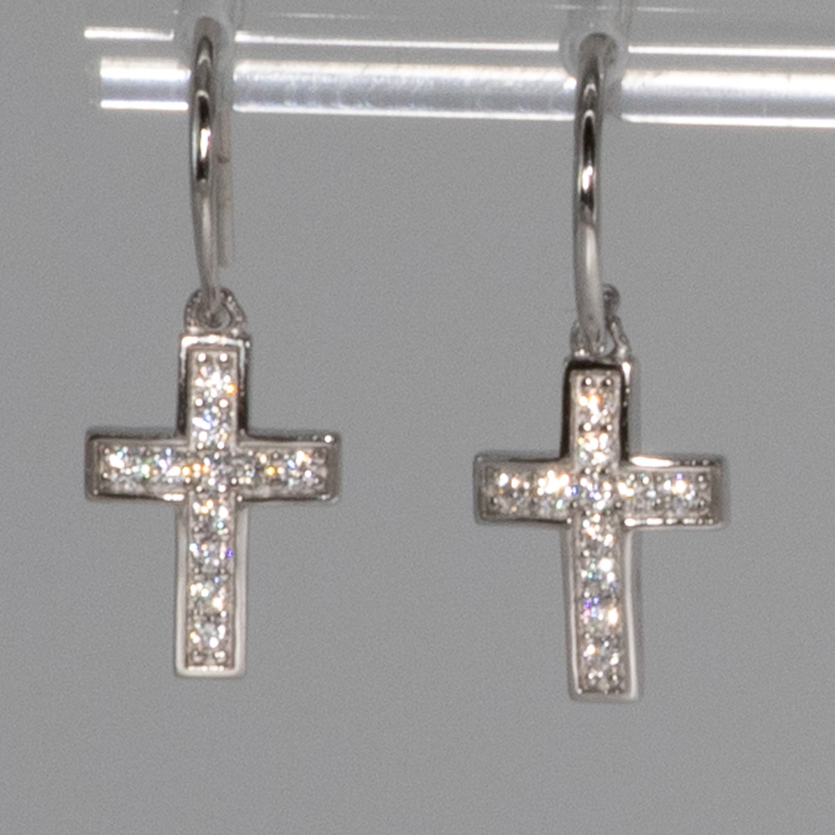 Lusso Croce silver Earrings