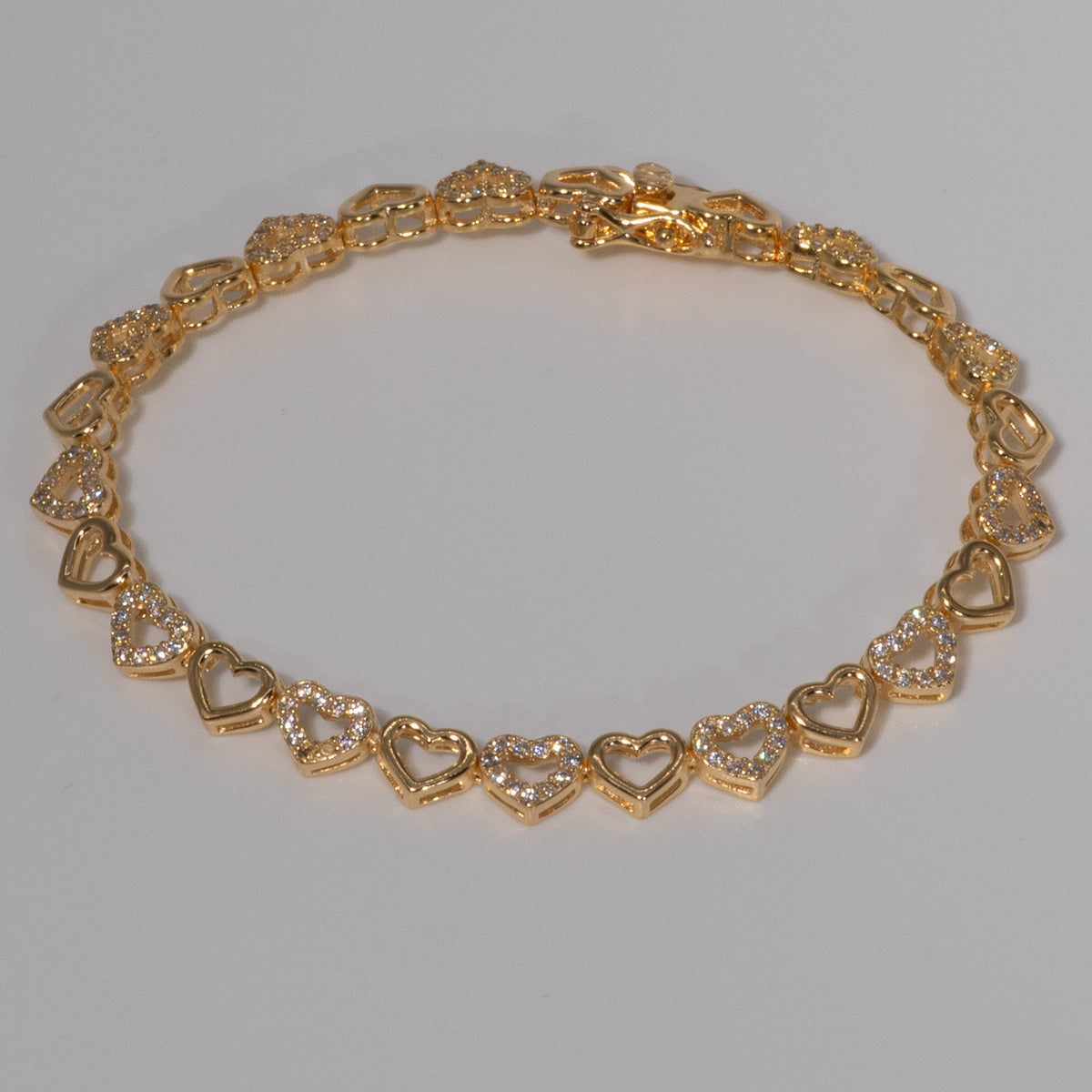 Lusso Cuore Golden Bracelet