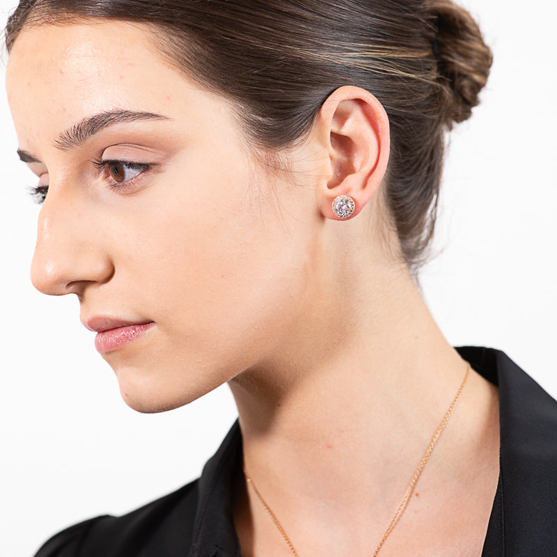 Cerchio Diamante Golden Earrings
