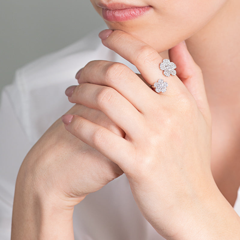 Fiore Piccola Silver Ring