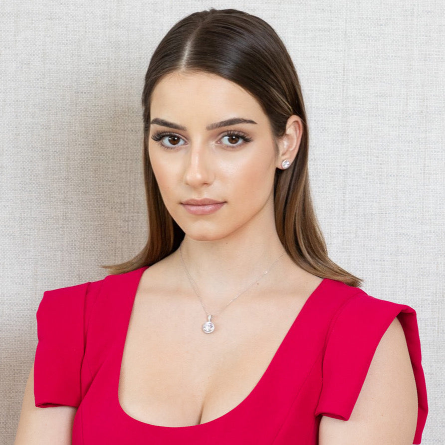 Lusso Cerchio Diamond Necklace
