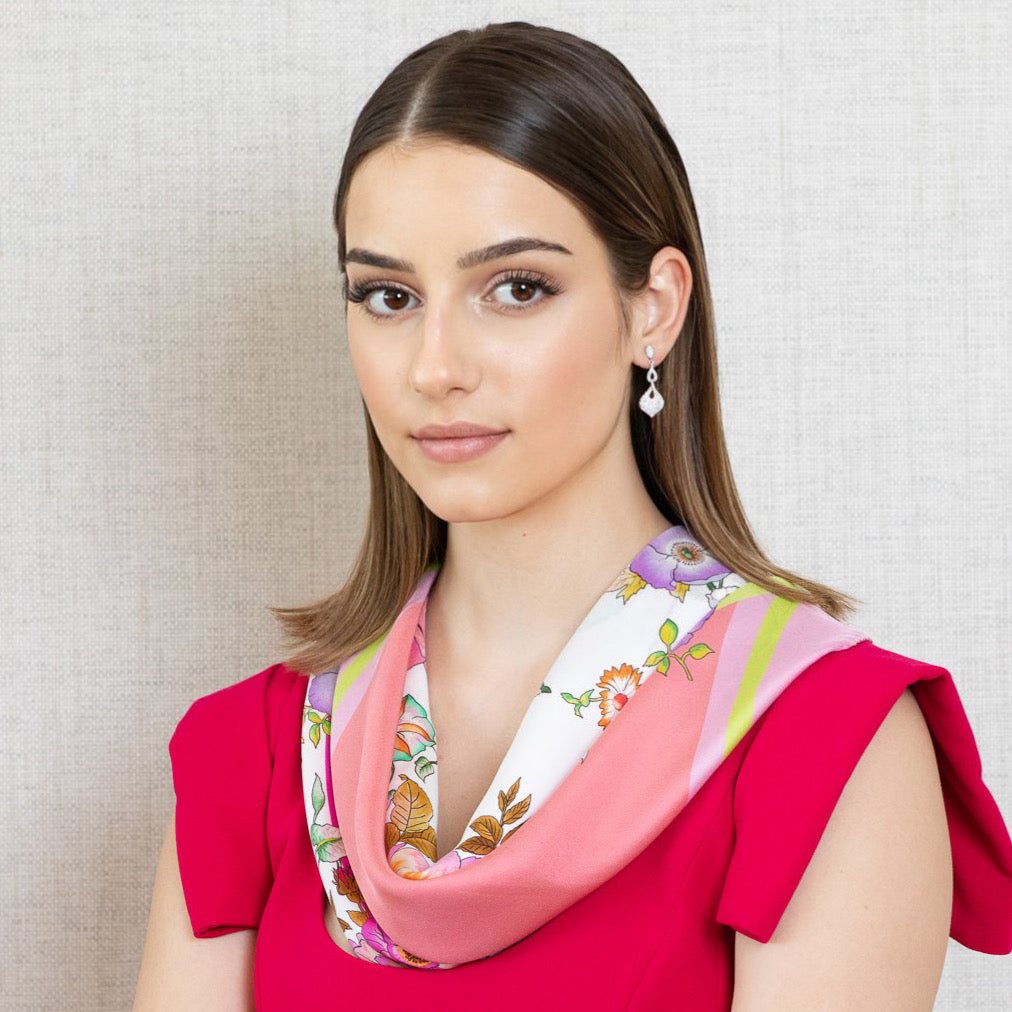 Lusso Lacrima Silver Earrings