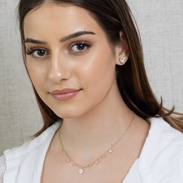 Lusso Amuleto Golden Necklace 925