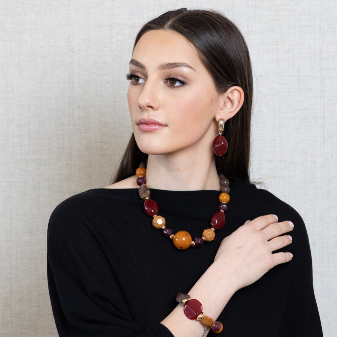 Capri Uvetta Drop Earrings