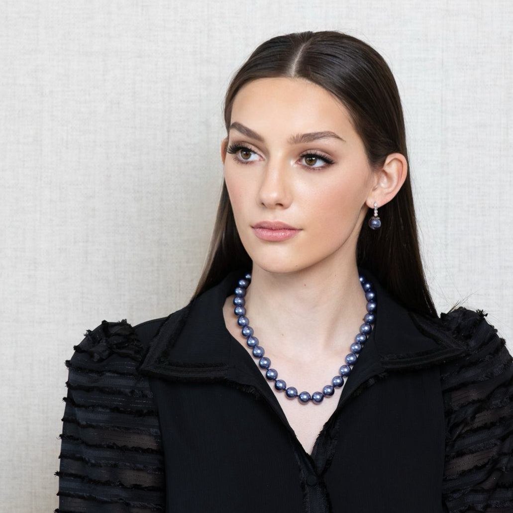 Capri Blu Pearl Necklace