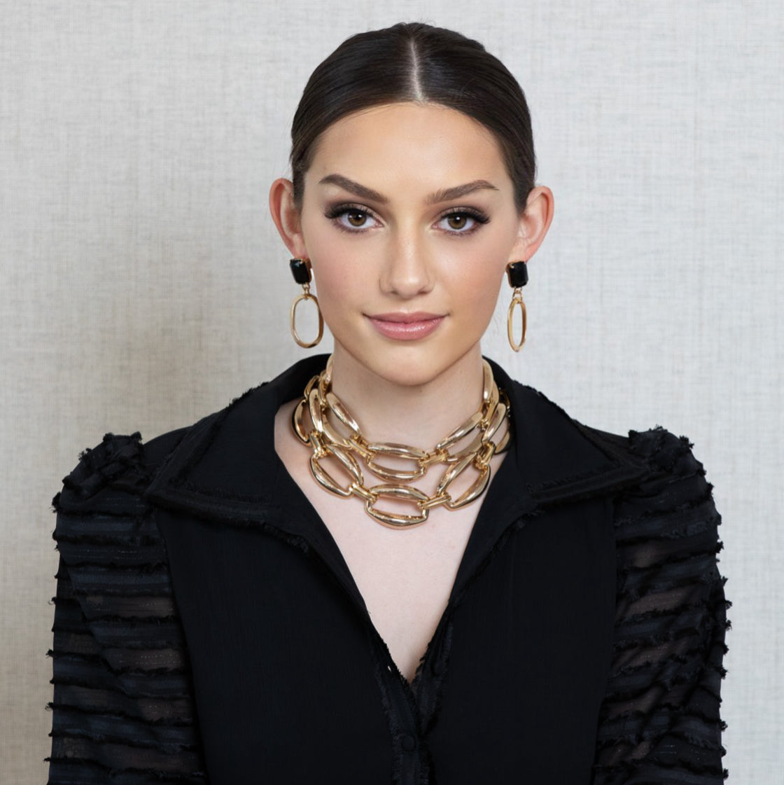 Capri Long Link Necklace