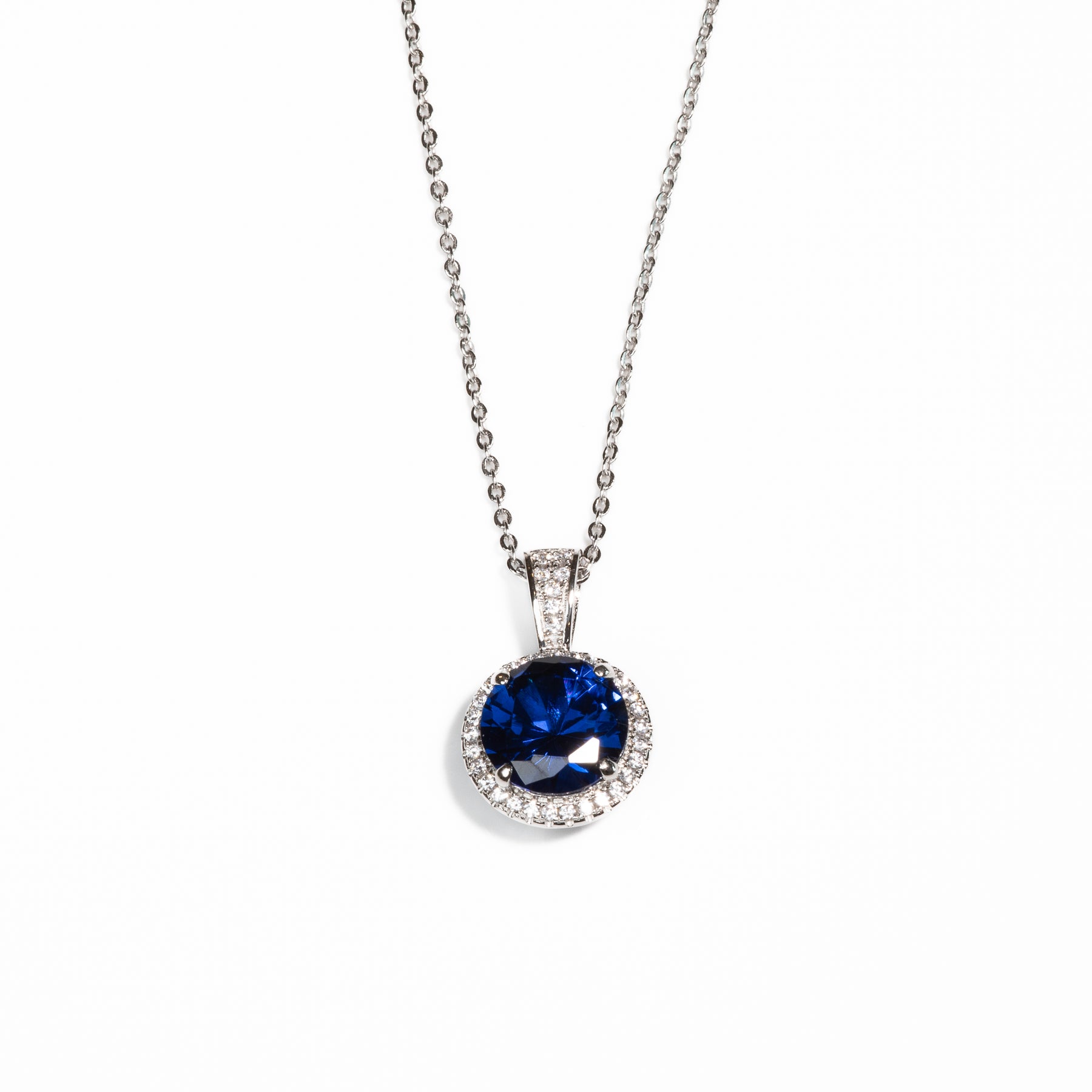 Lusso Cerchio Topaz Necklace