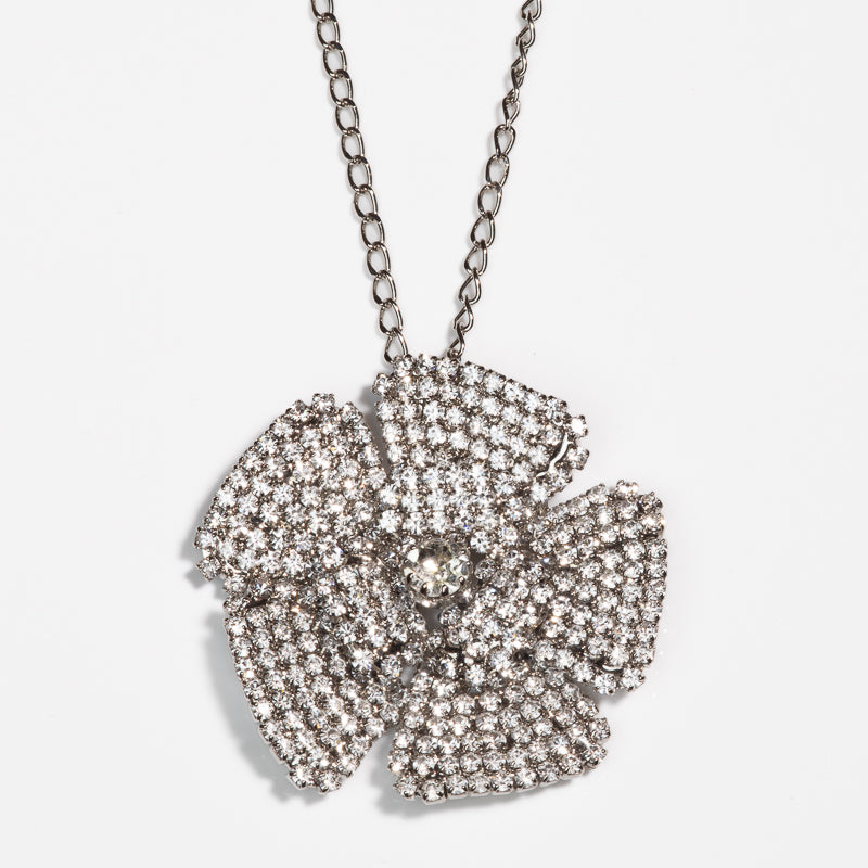 Capri Silver Fiore Necklace