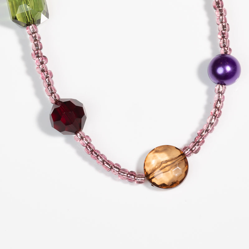 Capri Mauve Colorata Looping Necklace