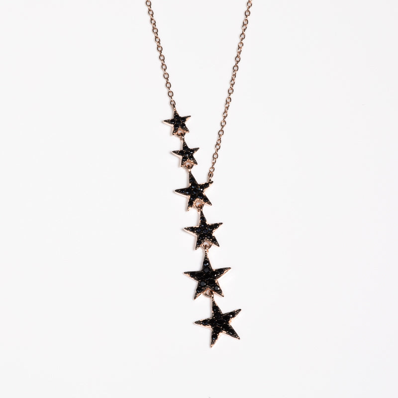 Lusso Stella Sei Rose Necklace 925