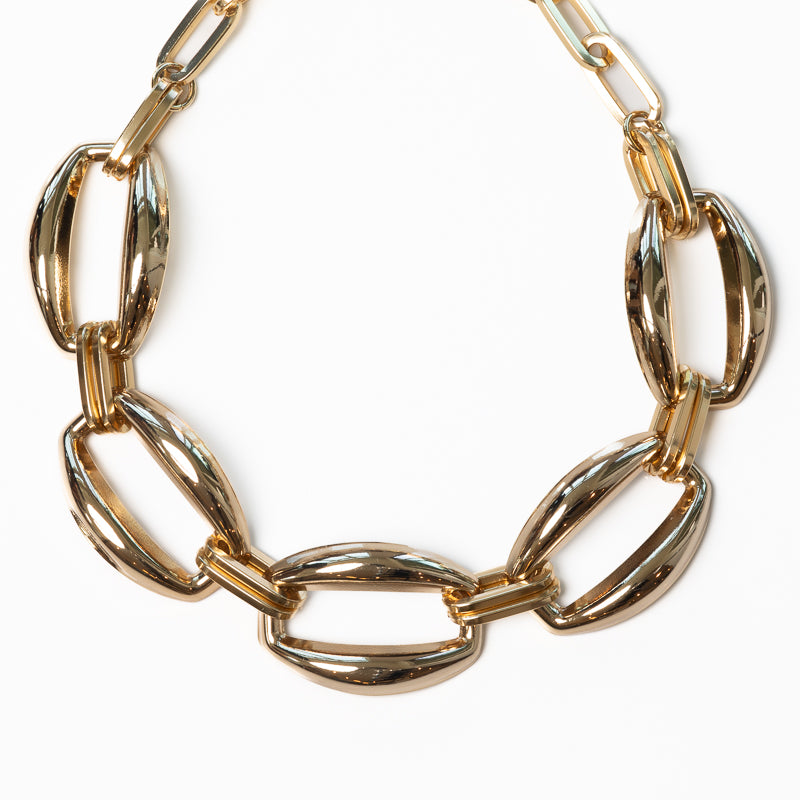 Capri Long Link Necklace