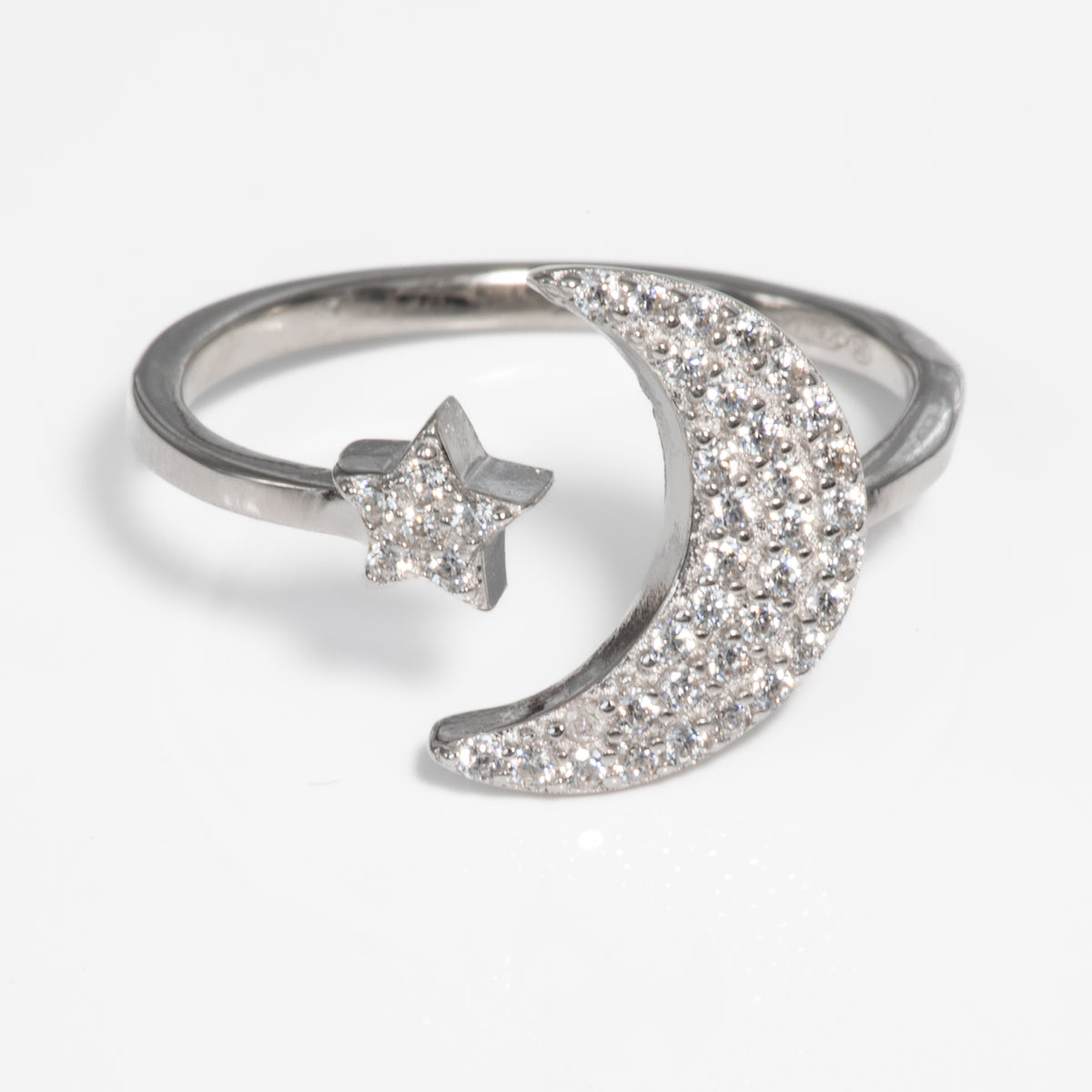 Luna e Stella Silver Ring 925