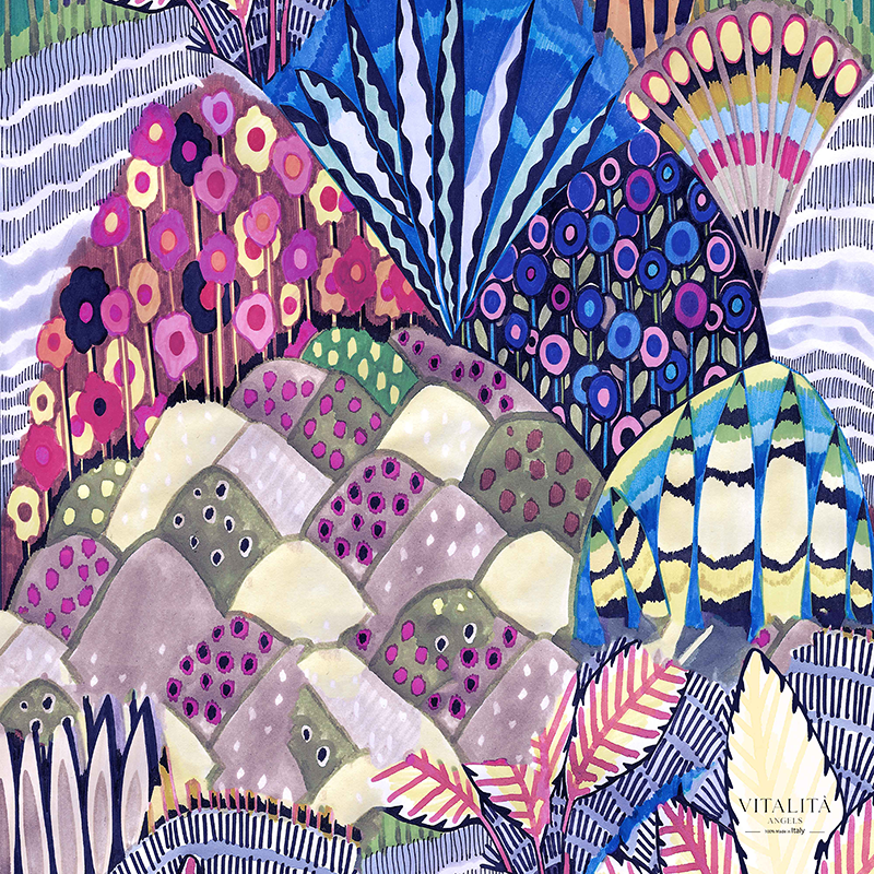 Naples Meadow Scarf