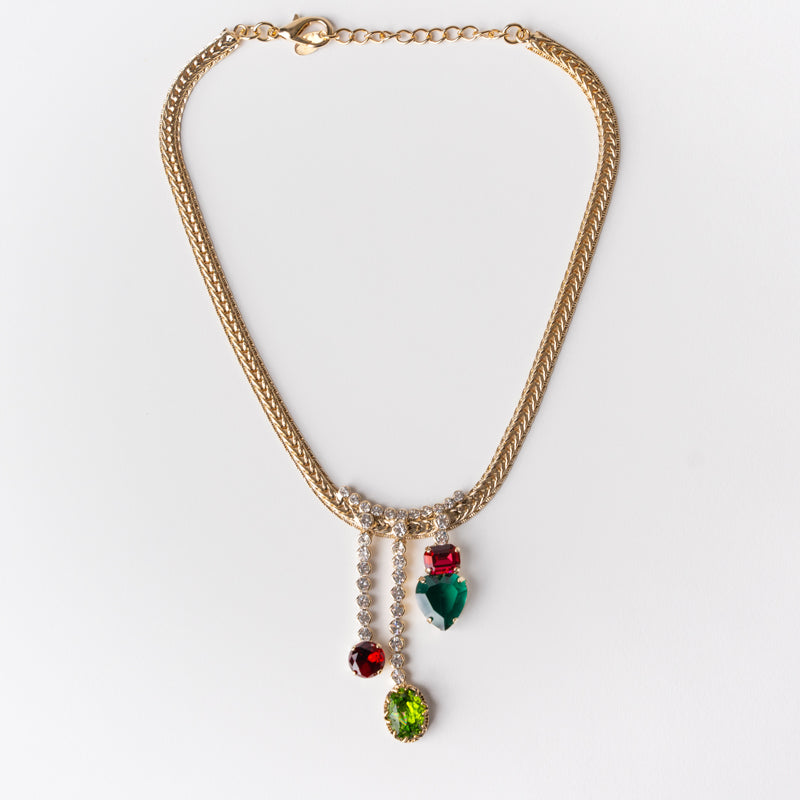 Capri Multi Choker Necklace