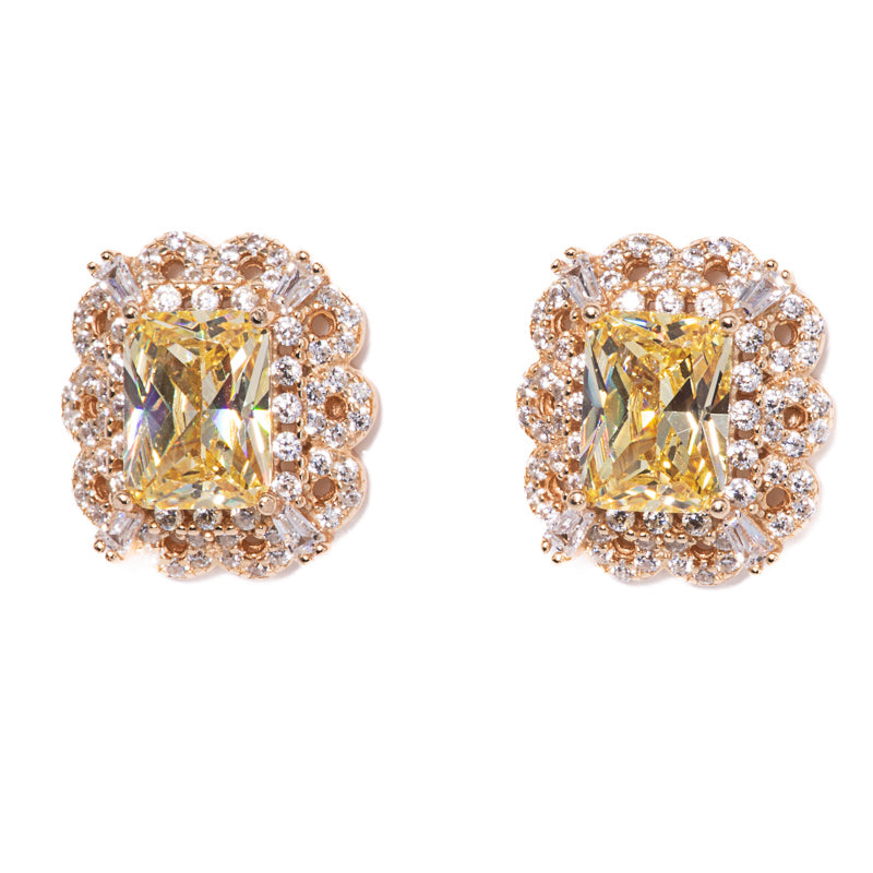 Lusso Reale Topaz Earrings 925