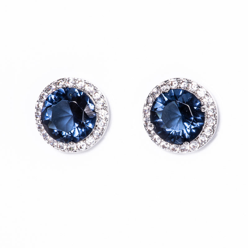 Cerchio Sapphire Earrings