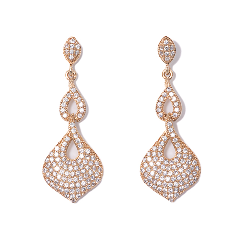 Lusso Lacrima Golden Earrings