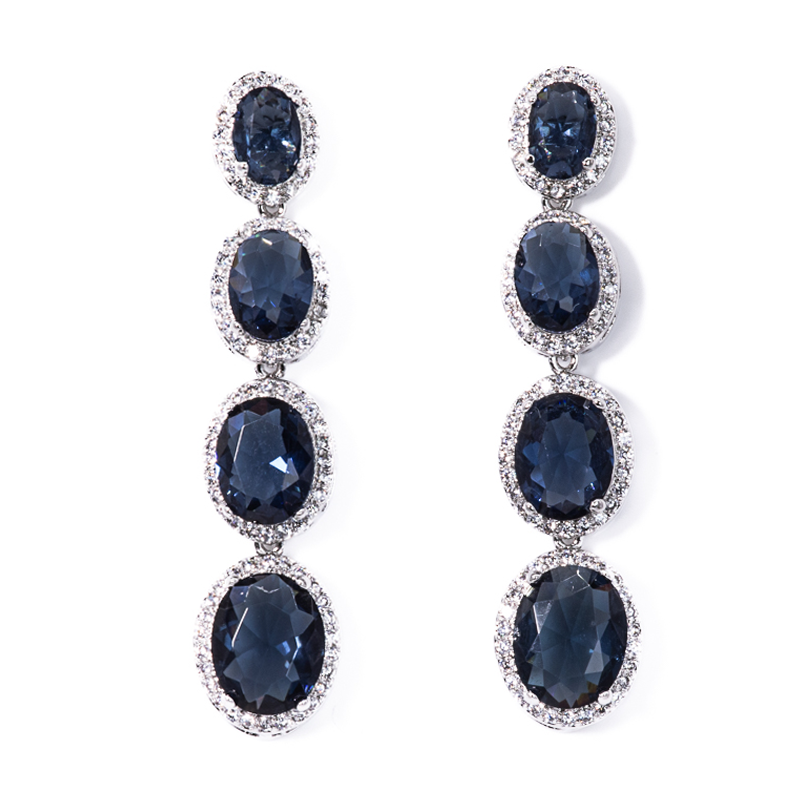 Lusso Quattro Onyx Earrings