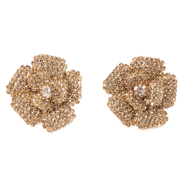 Capri Golden Fiore Earrings