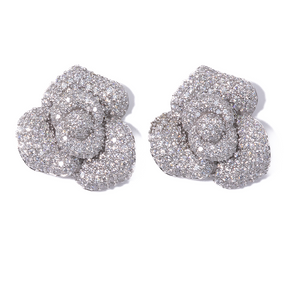 Lusso Moderna Fiore Earrings 925