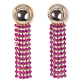 Lusso Tropicale Garnet Earrings