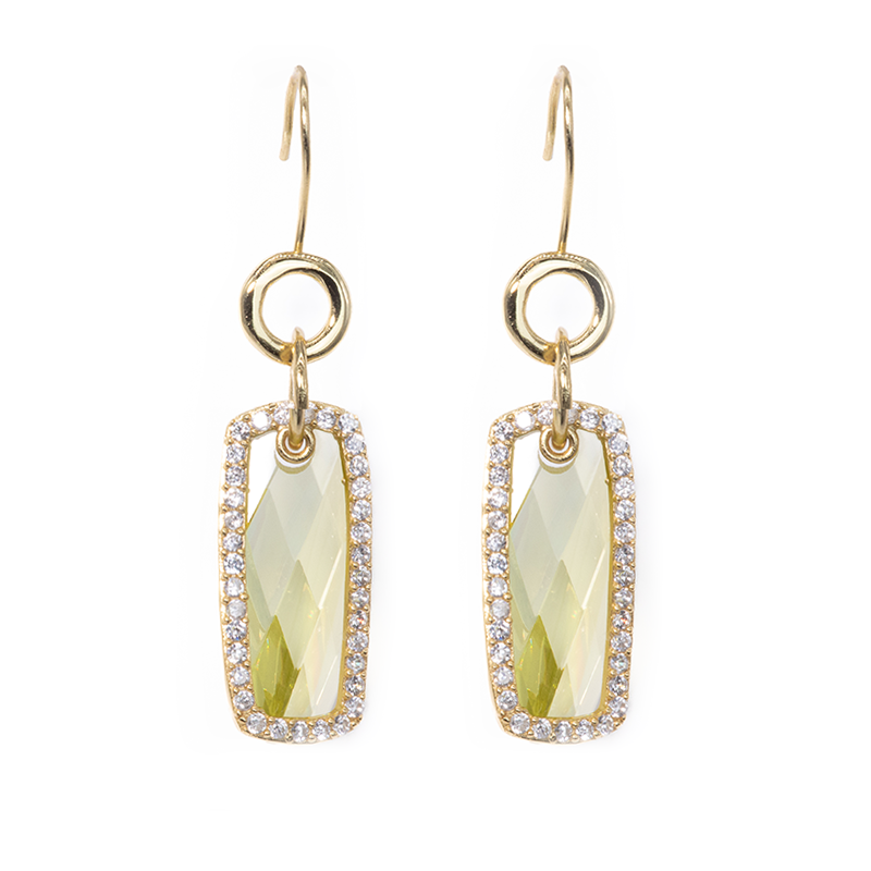 Lusso Uccello Tourmaline Earrings 925