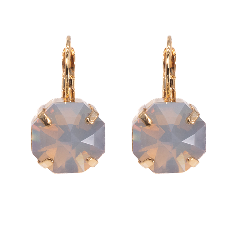 Capri Galassia Milky Quartz Earrings