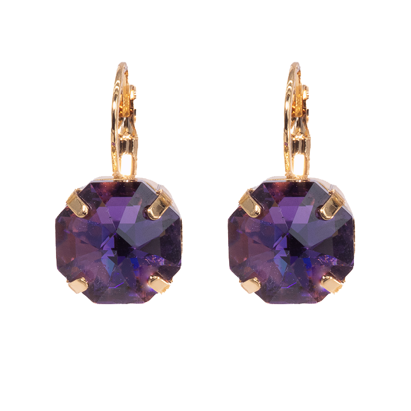 Capri Galassia Amethyst Earrings