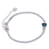 Lusso Cuore Sapphire Bracelet 925