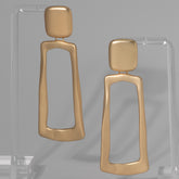 Capri Bronzed Geometric Earrings