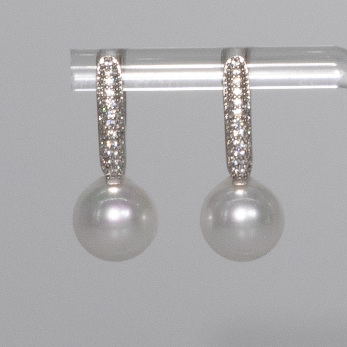 Lusso Pearl Drop Silver Earrings