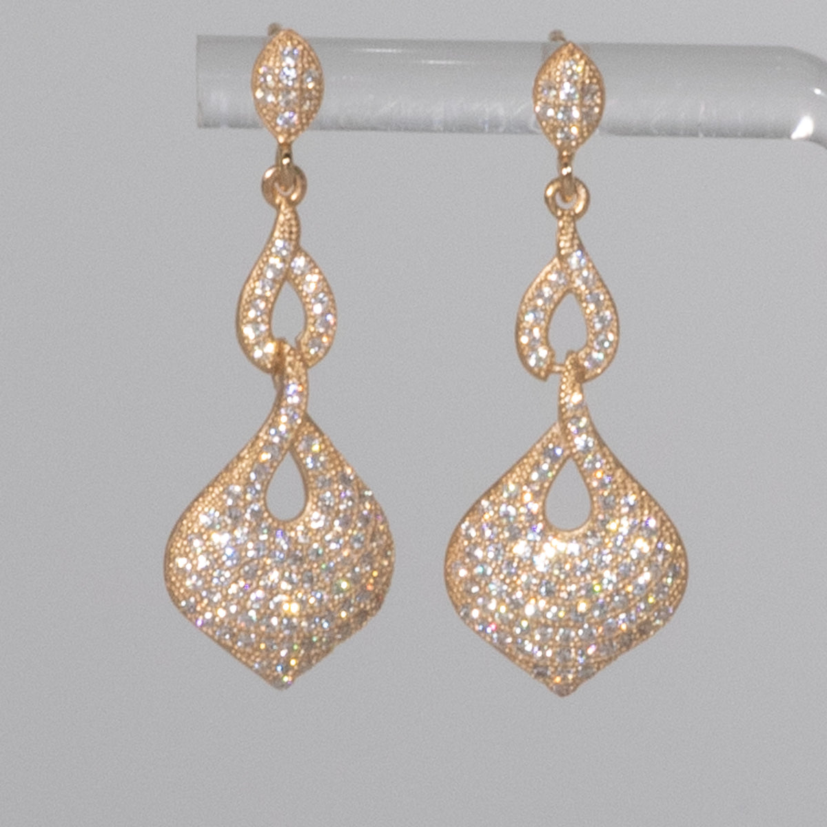 Lusso Lacrima Golden Earrings