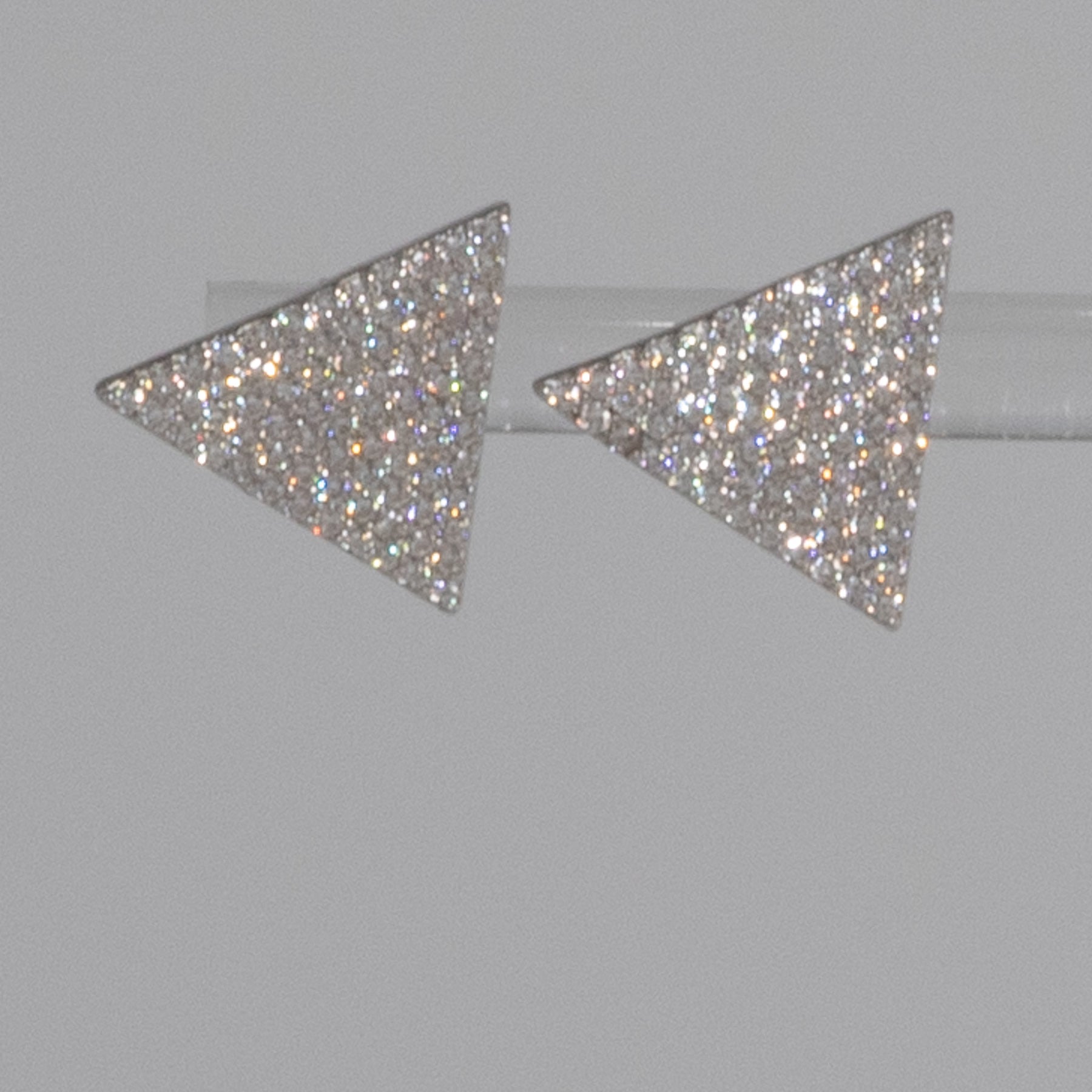 Lusso Triangolo Silver Earrings 925