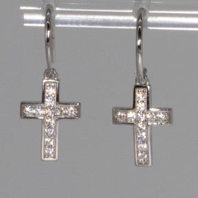 Lusso Croce silver Earrings 925