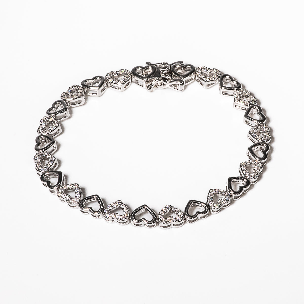 Lusso Silver Cuore Bracelet 925