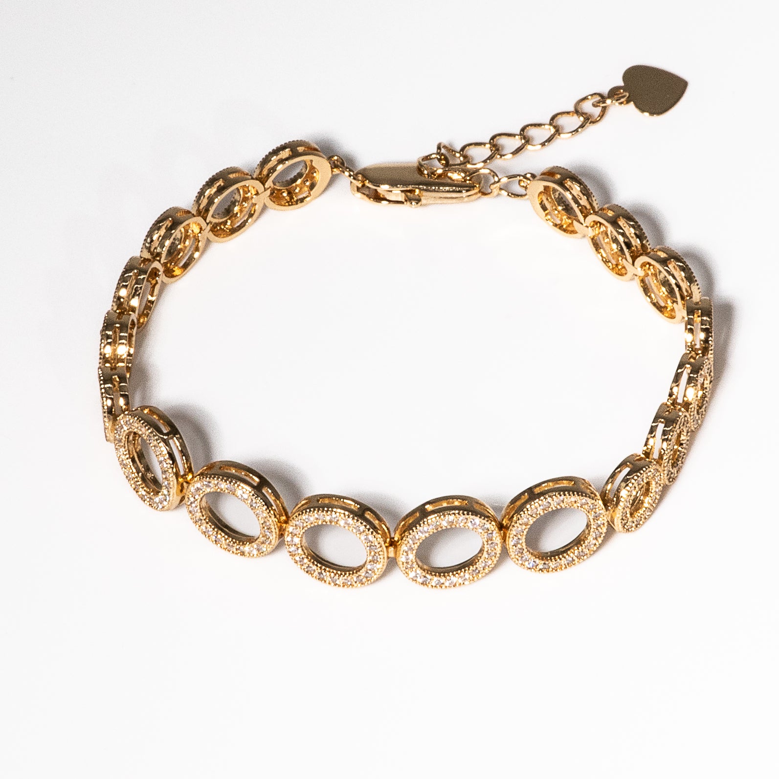 Capri Cerchio Golden Bracelet