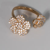 Lusso Fiore Piccola Golden Ring