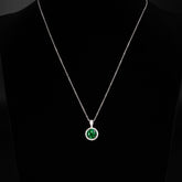 Lusso Girare Emerald Necklace
