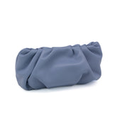 Lambskin Superclutch Periwinkle