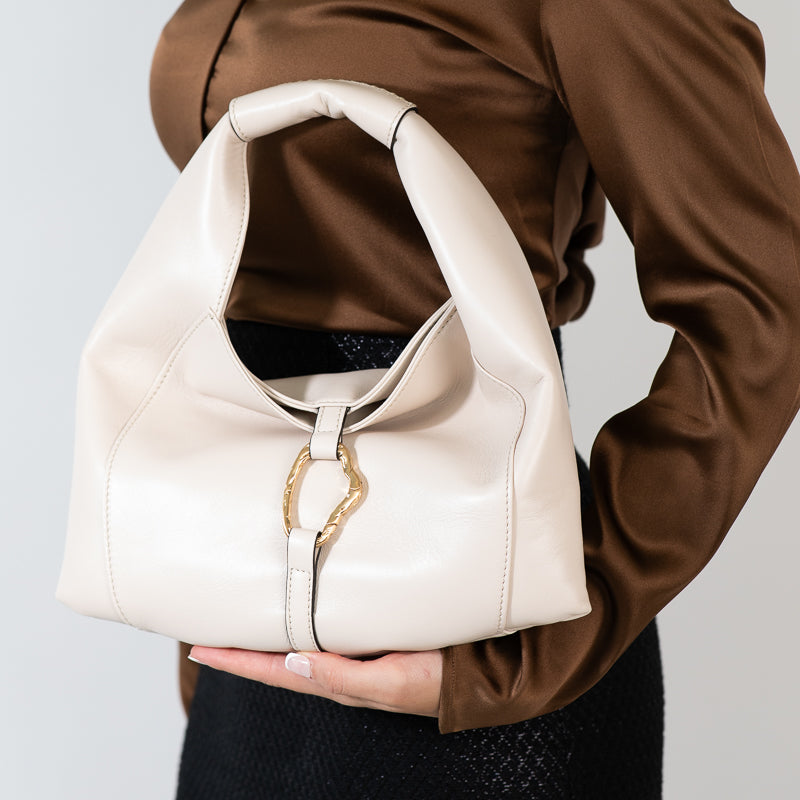 Buckle Daybag Cream