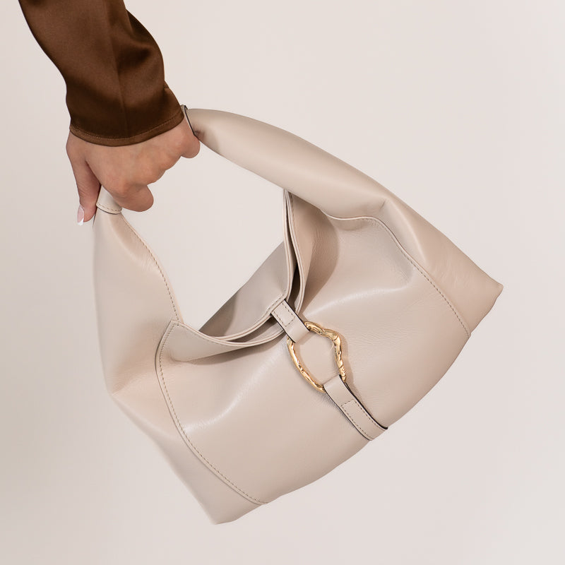 Buckle Daybag Cream