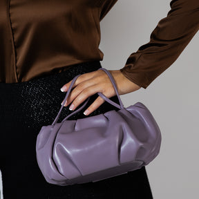 Lambskin Superclutch Mauve