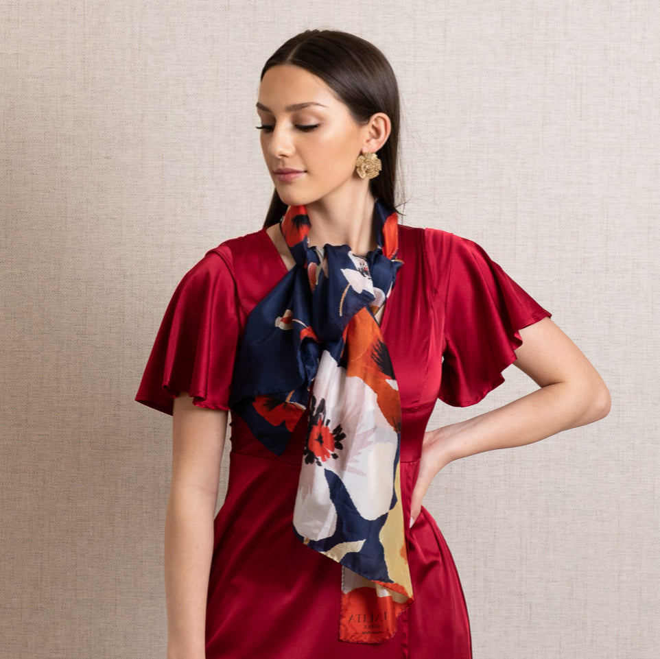 Toscano Wildflower Scarf