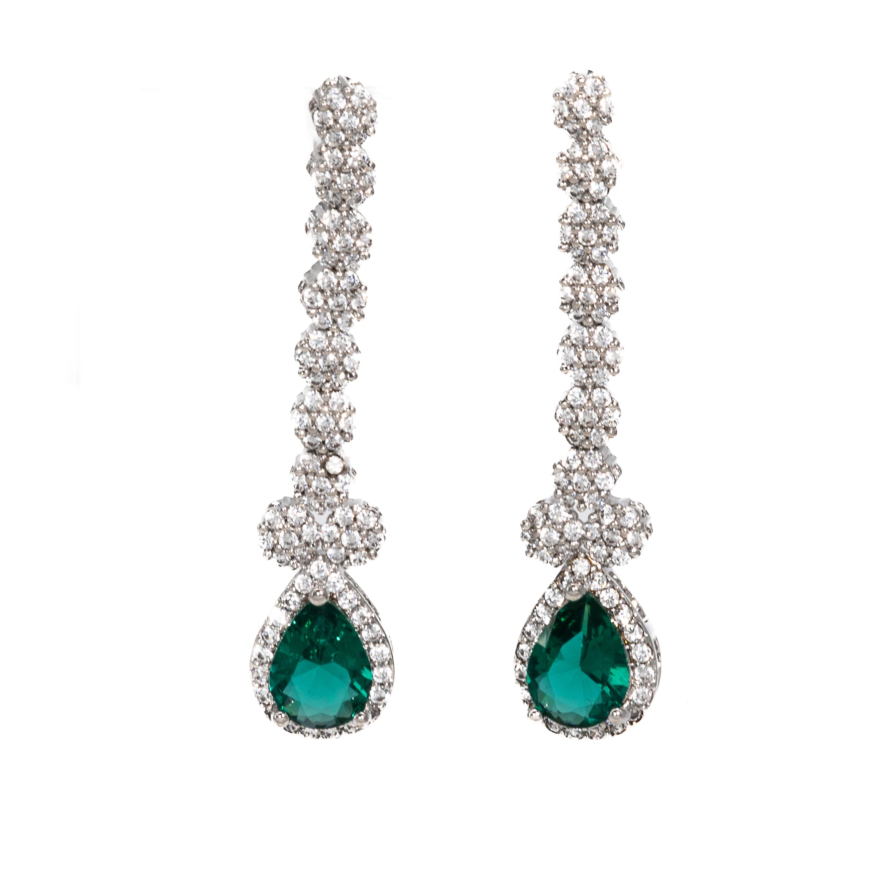 Lusso Doccia Emerald Earrings