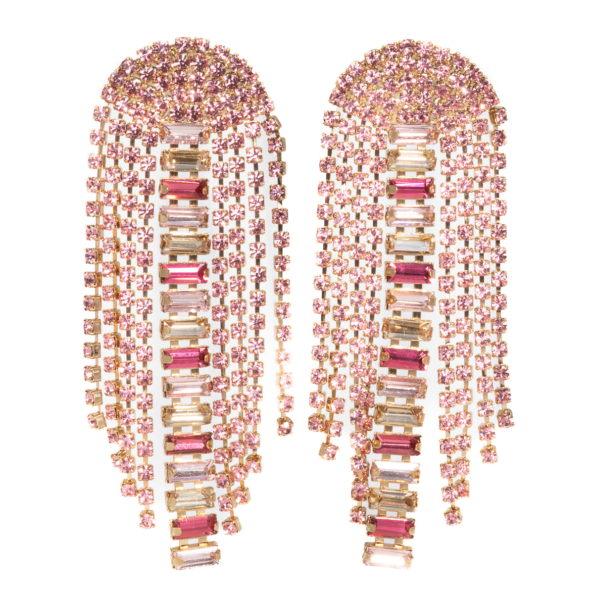 Capri Rosa Palma Earrings