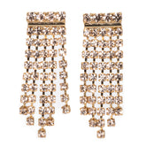 Capri Fiume Golden Diamond Earrings